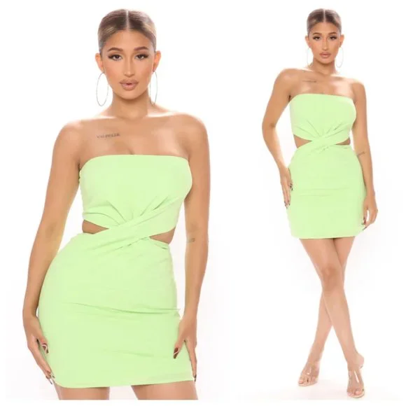 green polo shirt dress Kelly Green Polo Dress M main image 1